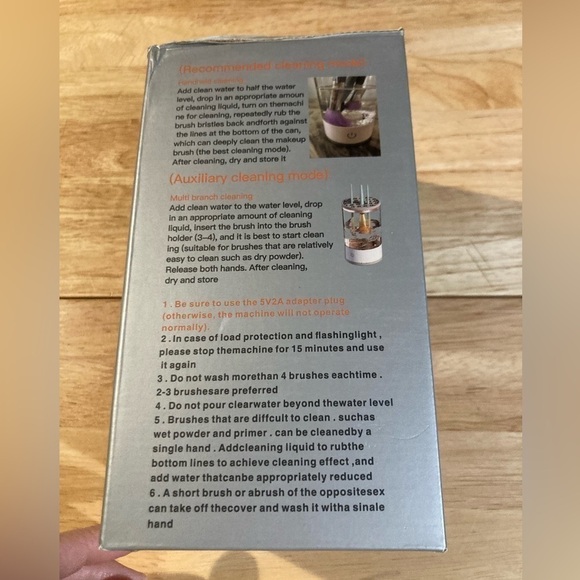 New in box electric Makeup brush cleaner. Multi function product. 2 available - Picture 4 of 4